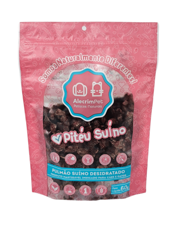 Pitéu suíno 60g – Alecrim Pet – Produtos Dog Kingdom