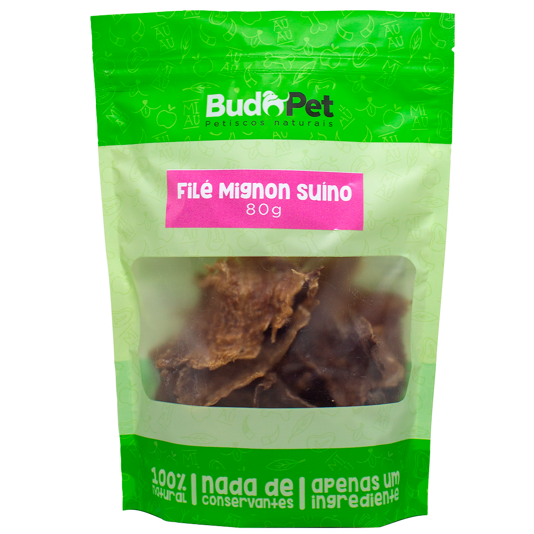 Filé Mignon Suíno 80g - Budopet