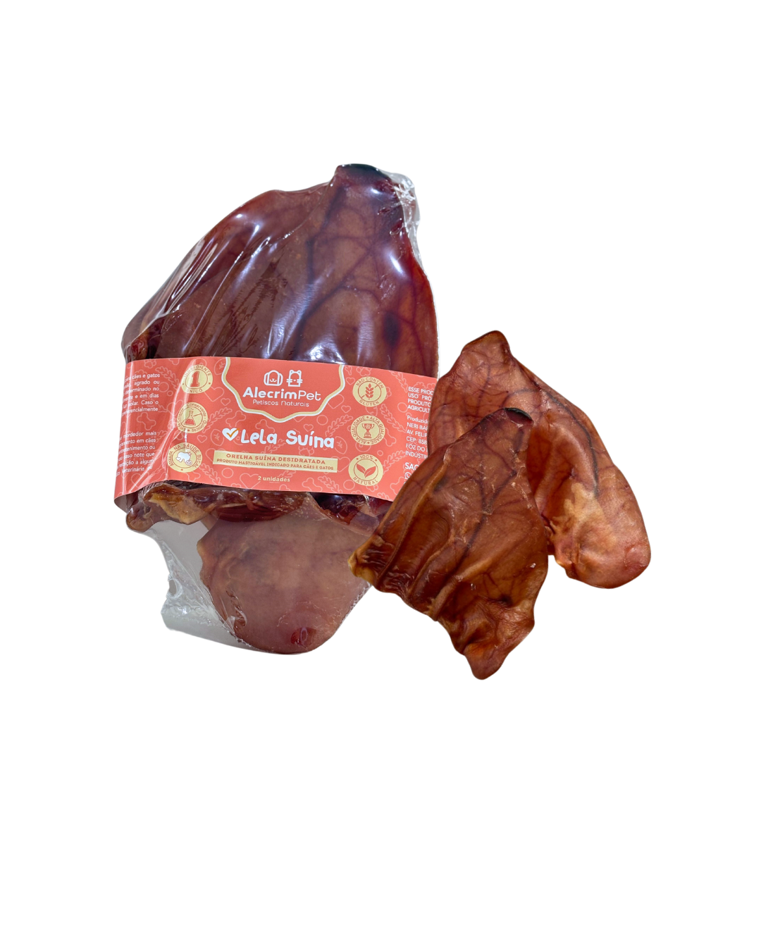 Lela suína 2 uni - Alecrim Pet