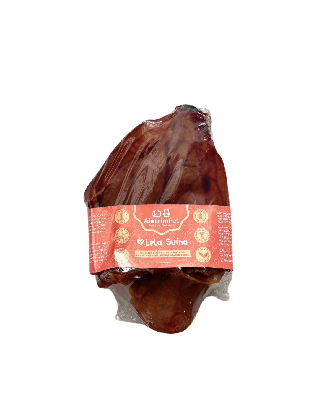 Lela suína 2 uni - Alecrim Pet - Imagem 4