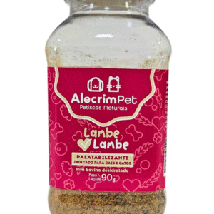 Lambe lambe Rim bovino 90g - Alecrim Pet