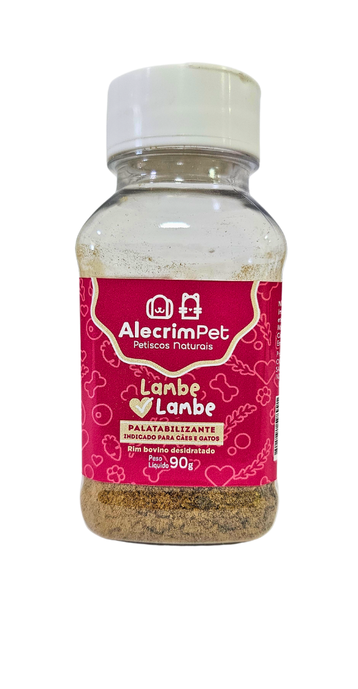 Lambe lambe Rim bovino 90g - Alecrim Pet