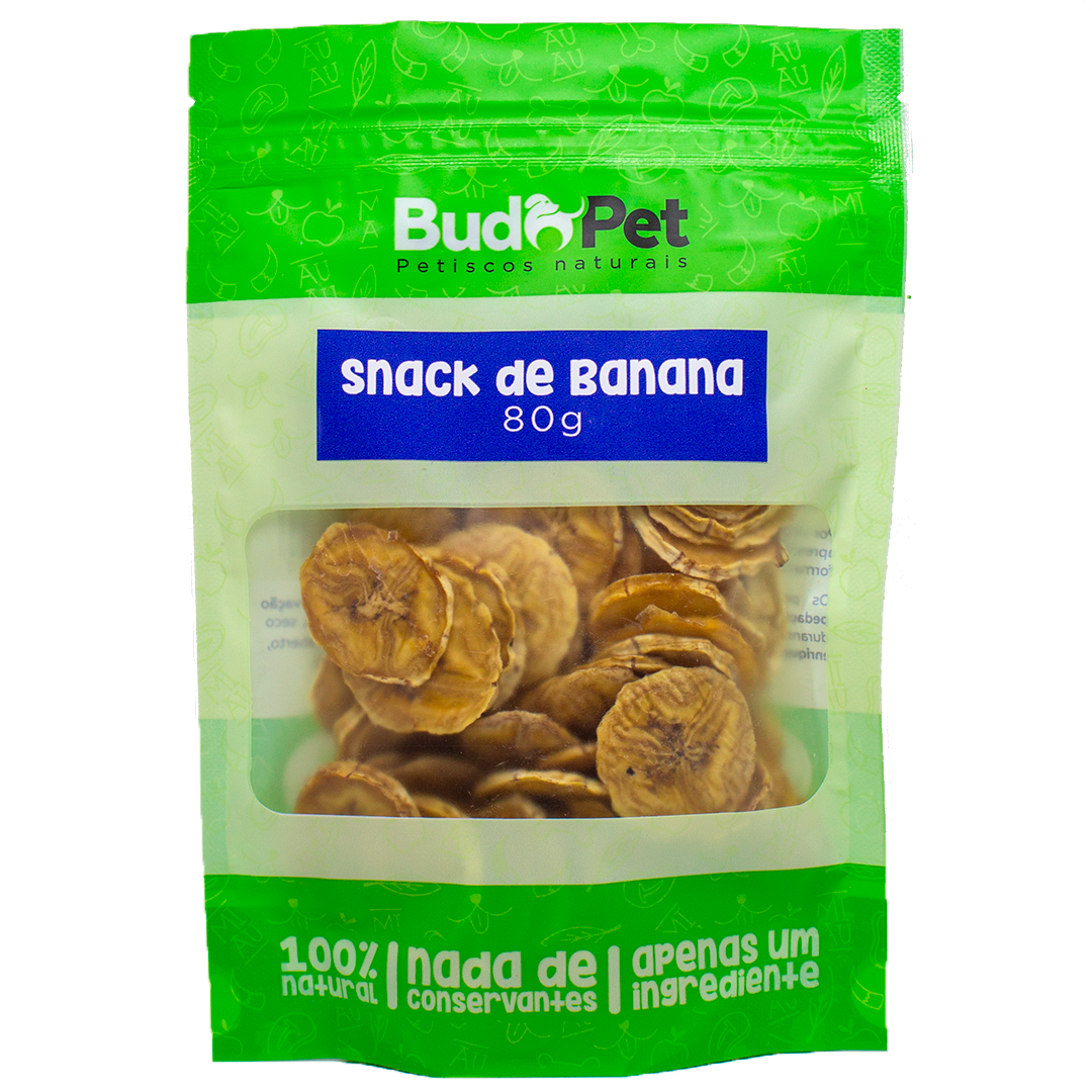 Snack Banana 80g - Budopet