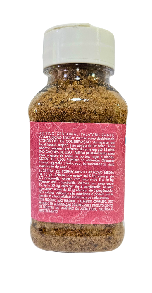 Lambe Lambe Pulmão suíno 40g - Alecrim Pet - Imagem 3