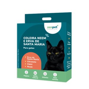 Coleira natural Neem Gatos - Zenpet