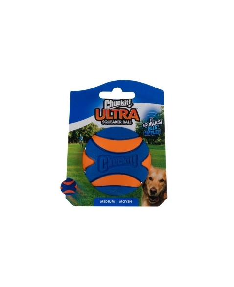 Ultra Squeaker Ball M - Chuckit